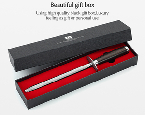 XINZUO Hign acciaio al carbonio Pakka legno coltello da cucina affilatrice asta accessorio cucina - Product Image 6