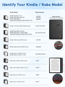 Étui pour <span class=keywords><strong>Kindle</strong></span> en liège écologique et durable pour <span class=keywords><strong>Kindle</strong></span> Paperwhite 12e et 11e génération, housse de protection avec dos transparent et sangle de maintien - Product Image 5