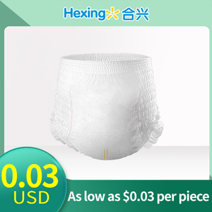ผ้าอ้อมเด็กแรกเกิด Hexing ผลิตในจีน ขายส่ง คุณภาพพรีเมียม บางพิเศษ ผ้าฝ้ายออร์แกนิคชั้นบน ป้องกันการรั่วซึมแบบ 3 มิติ - Product Image 2