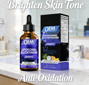 허브 콜라겐 미백 안티에이징 경구용 액상 드롭스 식물성 보충제 맞춤형 OEM 자체 브랜드 성인용 뷰티 포뮬러 - Product Image 3