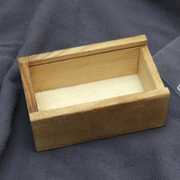 Boîte de rangement rectangulaire moderne en bois de pin carbonisé de haute qualité, gravure personnalisée, organisateur durable pour articles divers, idéal pour offrir