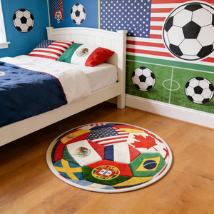 <span class=keywords><strong>Tapis</strong></span> <span class=keywords><strong>de</strong></span> football imprimé en peluche polyester avec support en plastique, nouvelle vente chaude transfrontalière États-Unis-Canada-Mexique <span class=keywords><strong>pour</strong></span> <span class=keywords><strong>chambre</strong></span> à coucher - Product Image 1