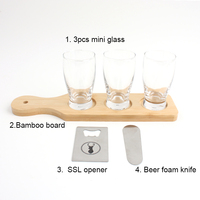BespritGift Ensemble de bière artisanale personnalisé Regalo Para Papa Anniversaire Fête des pères Idées cadeaux Homme Cadeau Papa Ensemble pour les amateurs de bière