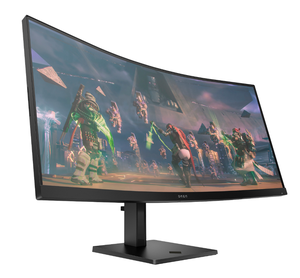 Cho HP Điềm báo 34 inch WQHD 165Hz cong chơi game màn hình gốc 3440x1440 Pixels va LCD màn hình - Product Image 2