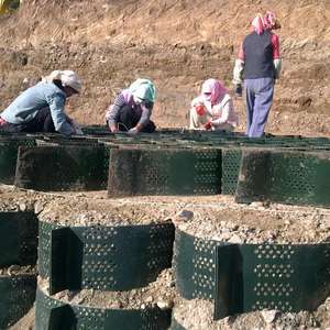 Grille <span class=keywords><strong>de</strong></span> stabilisation du sol en géocell HDPE |   <span class=keywords><strong>Stabilisateur</strong></span> <span class=keywords><strong>de</strong></span> <span class=keywords><strong>gravier</strong></span> en nid d'abeille pour la protection des routes et le contrôle <span class=keywords><strong>de</strong></span> l'érosion - Product Image 6