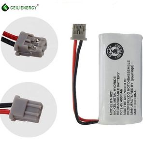 BT-1021 Cordless Phone Ni-mh <strong>AAA</strong> 300mAh 2.4v Rechargeable Batteries Packs - Product Image 3