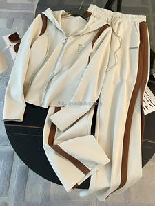 Conjunto <span class=keywords><strong>de</strong></span> <span class=keywords><strong>Ropa</strong></span> Deportiva para <span class=keywords><strong>Mujer</strong></span> Otoño-Invierno, Pantalones para Correr, Cárdigan, Sudadera con Capucha, Traje Deportivo para <span class=keywords><strong>Mujer</strong></span>, Fabricante <span class=keywords><strong>de</strong></span> Trajes para Correr - Product Image 6