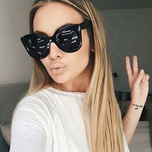 Gafas de Sol de Ojo de Gato Vintage de Moda 2019, Gafas de Sol Extra Grandes para Mujer a Precio Económico - Product Image 6
