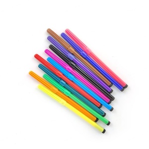 Rotuladores de Dibujo Artísticos Personalizados de Fábrica, Material Escolar, 12 Colores, Rotuladores de Punta de Fieltro para Niños - Product Image 4