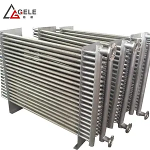 High Quality Custom Industrial Single Pass Gas Heat Exchanger for Hot Water Boiler