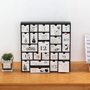Boîte d'emballage cadeau <span class=keywords><strong>de</strong></span> luxe vide en carton pour <span class=keywords><strong>calendrier</strong></span> <span class=keywords><strong>de</strong></span> <span class=keywords><strong>l</strong></span>'avent <span class=keywords><strong>de</strong></span> Noë<span class=keywords><strong>l</strong></span> <span class=keywords><strong>de</strong></span> 24 jours - Product Image 1