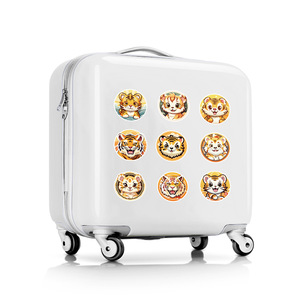 Hoyo Tijgerstickers, 50 Stks/pak, Siberisch, Bengaal, Witte Sumatraanse Tijger Ontwerpt Wilde Dierenstickers - Product Image 5