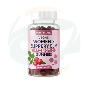 Gummies Probiotiques à l'Orme Glissante pour l'Équilibre du pH et la Santé Intestinale, Soutien OEM en Gros pour la Santé Féminine et la Gestion de l'Énergie Adulte - Product Image 1