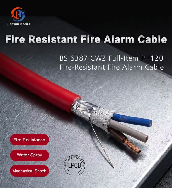 Factory Supply Fire-Resistant Fire Alarm Cables Solid Copper PH120/PH30  Circuit Integrity PCLB Fire Alarm Wire