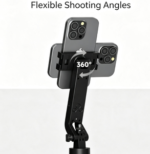 Mini <span class=keywords><strong>trépied</strong></span> de sol <span class=keywords><strong>NEEWER</strong></span> pour selfie 360° °   Support de téléphone rotatif Luna avec télécommande Bluetooth pour caméras d'action - Product Image 4