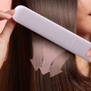 Lisseur de <span class=keywords><strong>cheveux</strong></span> 2-en-1, <span class=keywords><strong>fer</strong></span> à <span class=keywords><strong>lisser</strong></span> pour tous types de <span class=keywords><strong>cheveux</strong></span>, double tension, styler et boucleur professionnel de salon - Product Image 6