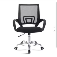 Chaises de bureau pivotantes et inclinables en nylon et plastique, à bas prix, en vente, pour usage hôtelier