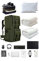 Sac à dos tactique vintage imperméable personnalisé pour la pêche, avec porte-canne, motif camouflage, vente en gros