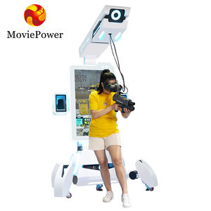 Attractions VR 9D Standup 360 View Jeux <span class=keywords><strong>de</strong></span> réalité virtuelle Simulateur 360 Machine d'arcade VR Machine Simulateur pour jeux <span class=keywords><strong>de</strong></span> tir - Product Image 1