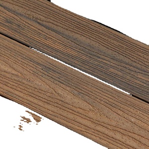 European Modern Wpc Decking Teak Co-Extrusion Brushed Acacia Wood <strong>Pvc</strong> Waterproof Indoor Outdoor Garden <strong>Floor</strong> Wood Plastic - Product Image 1