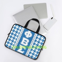 Sac d'ordinateur personnalisé Phi Beta Sigma Sorority, sac portable multi-tailles pour le bureau, fournitures de bureau, thème professionnel, vente en gros personnalisée