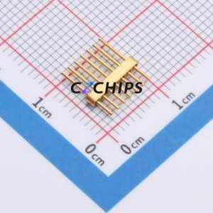 HJ-MRFS7-1.27-0.5 Feedthrough / RF Insulator Connector ( Number of Cores: 7 )( Number of Rows: 1 )( Operating Temperature: ) - Product Image 2