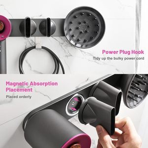 Le support mural pour sèche-cheveux convient au support de stockage convient au <span class=keywords><strong>Dyson</strong></span> <span class=keywords><strong>supersonic</strong></span> - Product Image 4