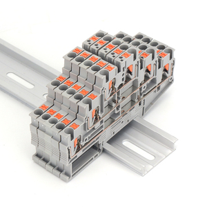 Pt 2.5-3pv đa cấp loại đẩy trong dây khối thiết bị đầu cuối nhanh chóng Hệ thống dây điện Din Rail nối - Product Image 5
