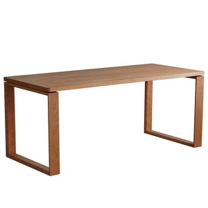 Mesa de Comedor de Madera Maciza Rectangular de Madera de Cerezo de 34 mm de Grosor con Unión de Cola de Golondrina, Muebles para Sala de Estar - Product Image 4