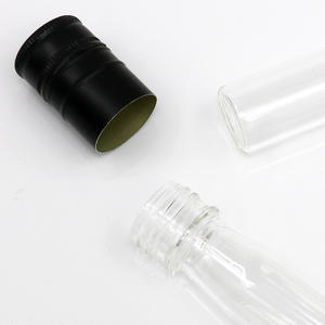 Tubes à essai en verre borosilicate de qualité alimentaire avec bouchon en plastique et aluminium, emballages pour boissons et alcool, bouteilles à liqueur - Product Image 4