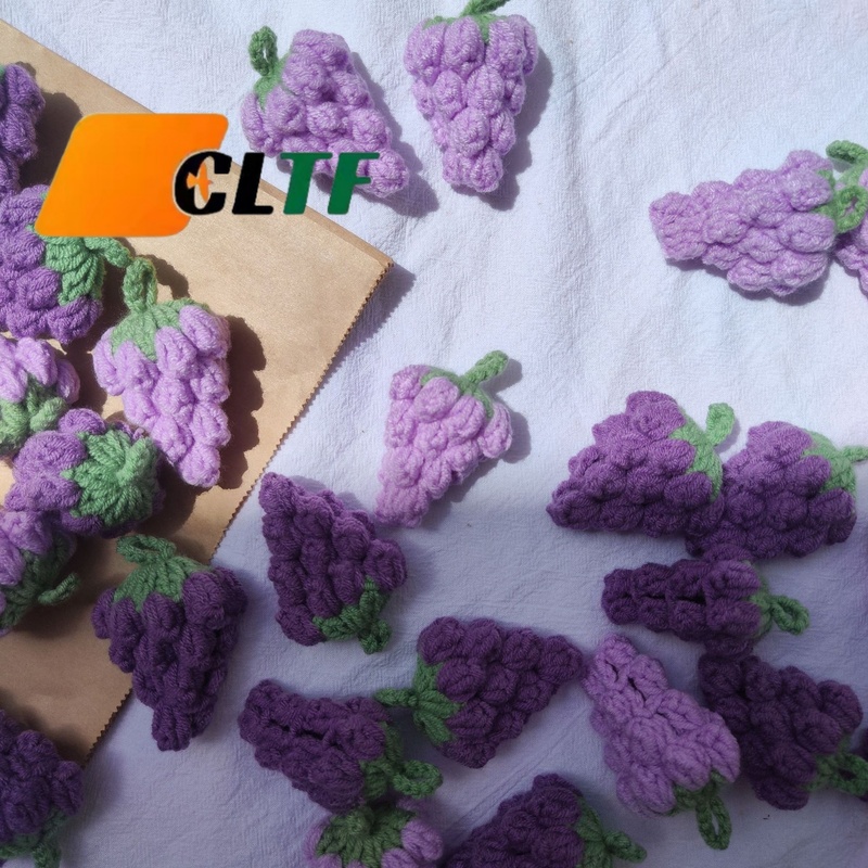 Handmade Yarn Embellishments Crochet Flower for