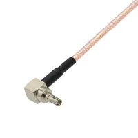 F Femelle à CRC9 TS9 Mâle Angle Droit RG316 RF Câble Coaxial à faible perte