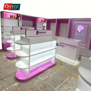 Servicio de diseño 3D Hermosa tienda de moda Diseño de peluquería Muebles Peluca Muebles de exhibición - Product Image 1