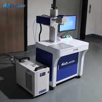 UV-lasergraveermachine & -markeringsmachine 2026 5W/10W/15W, lucht-/watergekoeld, portaaltype, AI-ondersteund voor glas, papier, dozen, plastic, logo's