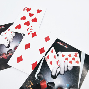 Movimiento de cartas: 4 se convierte en 6, 6 se convierte en 8 (trucos de magia con cartas Kingmagic, espectáculo de talentos con cambio de puntos en cartas de juego) - Product Image 3