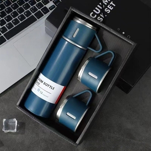 Coffret Cadeau Tasse Thermique Classique en Acier Inoxydable 304 à Double Paroi <span class=keywords><strong>500ml</strong></span> - Portable, Anti-Fuite, Écologique, Cadeau d'Affaires 6-12 - Product Image 2