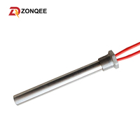 Élément chauffant électrique à cartouche en acier inoxydable compatible industriel 110V 230V 240V 380V