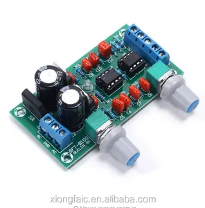 Module HI-FI de carte de préampli de plaque de filtre passe-bas 22Hz-210Hz avec le Subwoofer de carte de Circuit Hifi de voyant de LED