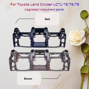 Para Toyota Land Cruiser Serie LC70 2007-2022 Cubierta de Salpicadero Estilo de Actualización Antiguo/Nuevo LC76/79 Accesorio <span class=keywords><strong>Interior</strong></span> de <span class=keywords><strong>Coche</strong></span> - Product Image 5