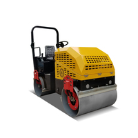 Remise sur les achats du Festival, rouleau compresseur multifonction 1 tonne Double rouleau compresseur