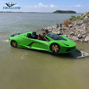 Chargement tout-terrain à quatre roues motrices RC <span class=keywords><strong>Racing</strong></span> voiture de sport en fibre de verre double face hors-bord installations de divertissement touristique - Product Image 3