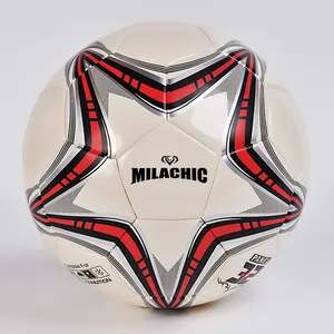 Прямая поставка MILACHIC большой пятиконечный звездный узор взрывозащищенный из искусственной кожи для соревнований тренировок по футболу