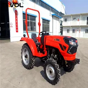 Tracteur agricole tondeuse à gazon tracteur 25hp 4wd 4x4 mini tracteur agricole