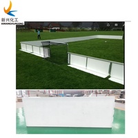 Patinoires de Floorball ; Patinoire de Floorball avec Dimensions de 40m X 20m Patinoire de Glace Floorball Dasher Board