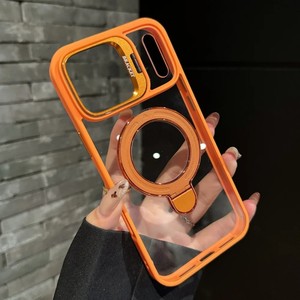 Étui de téléphone magnétique avec support pour <span class=keywords><strong>iPhone</strong></span> 13 14 15 16 17 Pro Max, coques antichoc, <span class=keywords><strong>protection</strong></span> transparente de l'objectif - Product Image 4