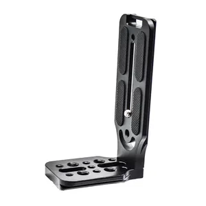 DSLR Camera L Bracket Quick Release Plate Vertical Horizontal Switching Tripod Compatible with Stabilizer Tripod Monopod