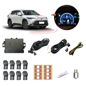The Dashboard Displays Eight Ultrasonic Parking Sensors, Applicable to Toyota Frontlander Models From 2022 to 2026. - Product Image 1