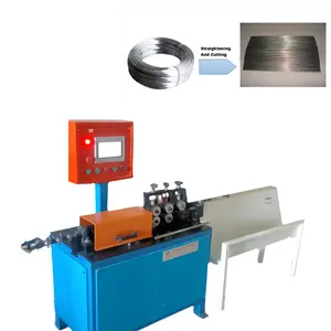 QIPANG CNC 1-8MM steel Manual wire straightening and cutting machine automatic wire straightening and cutting machine