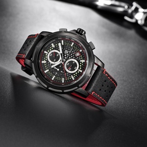 นาฬิกาข้อมือ PAGANI DESIGN 1641 แฟชั่นลำลอง สปอร์ต สำหรับผู้ชาย คุณภาพสูง ระบบควอตซ์ ตัวเรือนโลหะ สายหนัง แบรนด์ดัง เครื่องญี่ปุ่น - Product Image 5