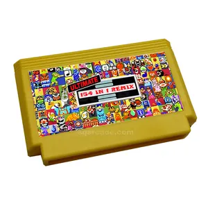The Ultimate Remix Of 154 in 1 Game Cartridge for FC Console 60Pins Video Game Cartridge